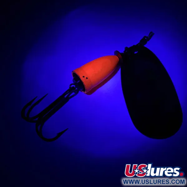 Blue Fox Super Vibrax 5 UV Cuiller, Or/Orange, 13g, Effet UV, #5931