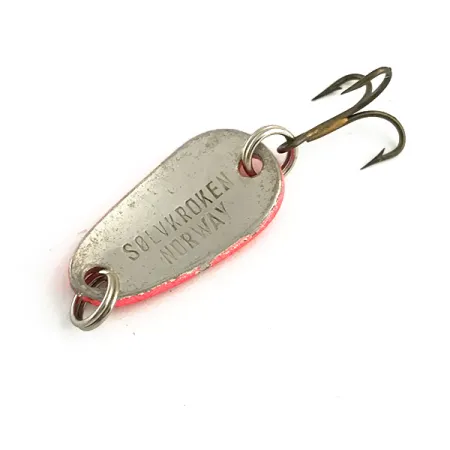 Sølvkroken Spesial Classic UV Cuillère, Rouge UV / Argent, 4g, UV, #6264