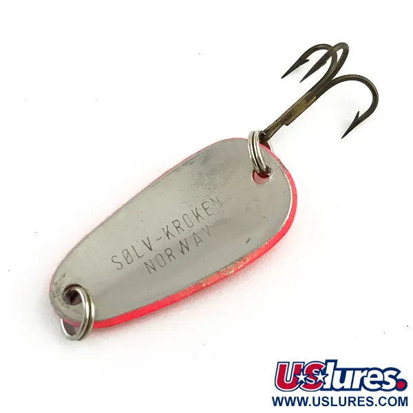 Cuillère Sølvkroken Spesial Classic UV, Rouge UV, 7g, UV-réactif, #12346