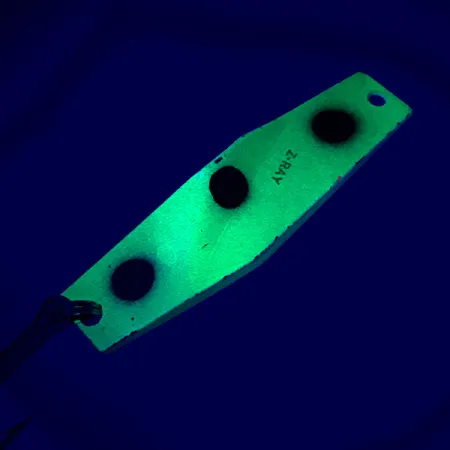 Z-Ray Model 125 Cuillère, Jaune / Rouge Glow, 11g, réactif UV, #5939