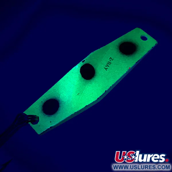 Z-Ray Model 125 Cuillère, Jaune / Rouge Glow, 11g, réactif UV, #5939