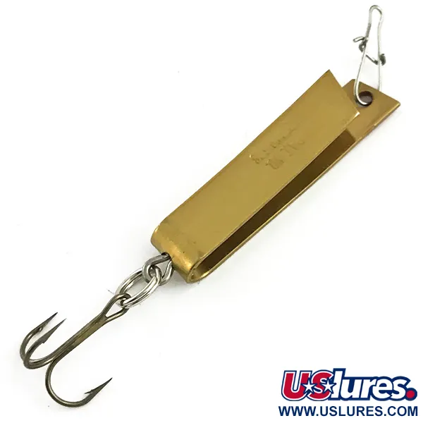 South Bend Super-Duper 502 Cuillère, Or/Rouge, 2,5g, Vintage, #5952