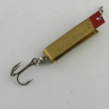 South Bend Super-Duper 502 Cuillère, Or/Rouge, 2,5g, Vintage, #5952