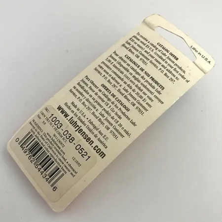 Luhr Jensen Krocodile Die #3 UV Cuillère, Truite Arc-en-ciel, 10g, #5958