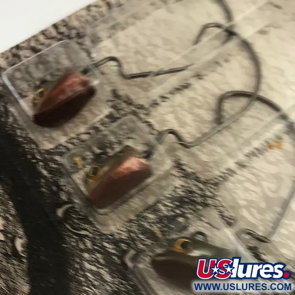 DUH!!! Head Kit Têtes Plombées, Noir/Vert Métallisé, 14g, Hameçon Offset, #5965