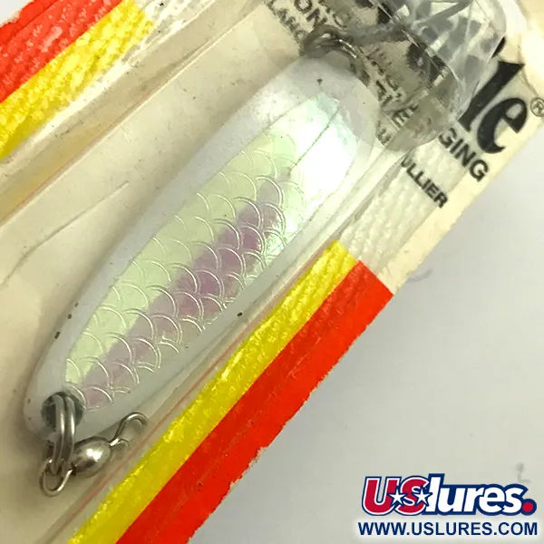 Luhr Jensen Krocodile Die #3 Cuillère, White Pearl, 14g, #5970