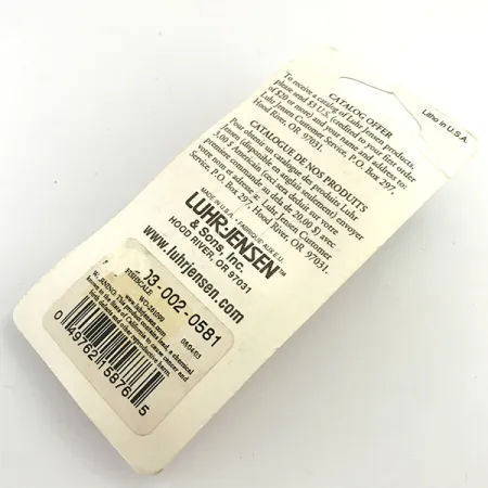 Luhr Jensen Loco 2 Cuillère, Blanc Nacré/Hologramme, 7g, #5974