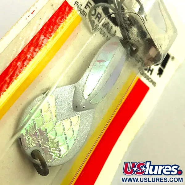 Luhr Jensen Loco 2 Cuillère, Blanc Nacré/Hologramme, 7g, #5974