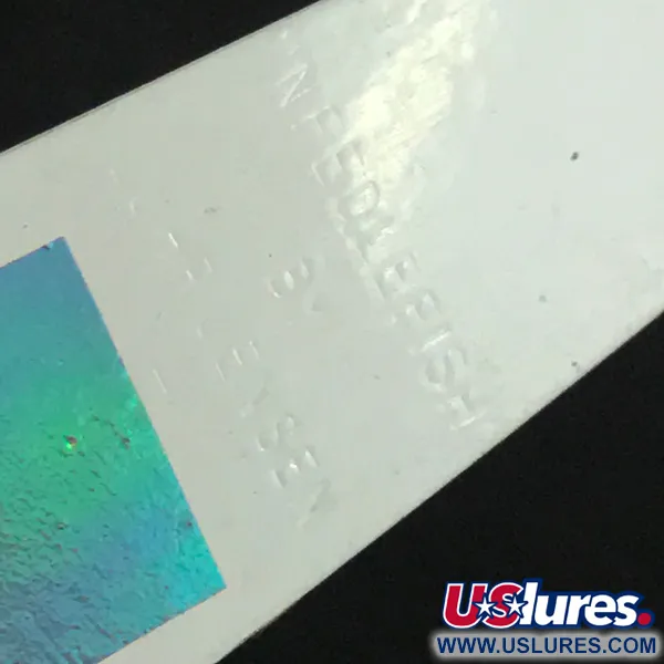 Luhr Jensen Needlefish Cuillère Traîne, Blanc/Rouge/Vert, 11.5g, #5977