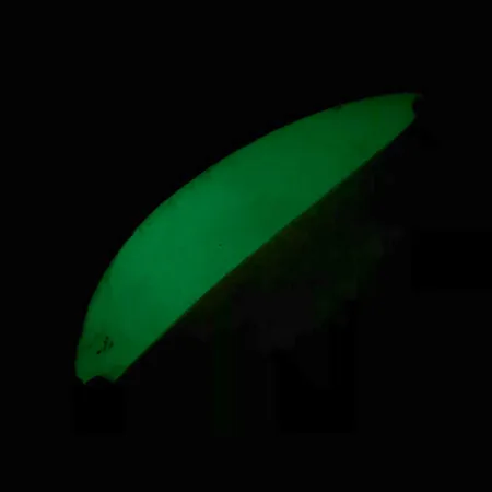 Cuillère Seneca Little Cleo (Hula Girl) Glow, Blanc/Orange/Nickel, 14g, #5978