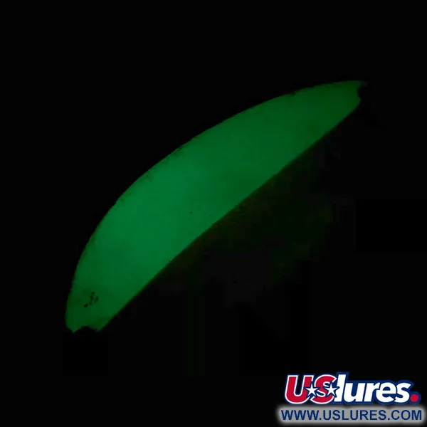 Cuillère Seneca Little Cleo (Hula Girl) Glow, Blanc/Orange/Nickel, 14g, #5978