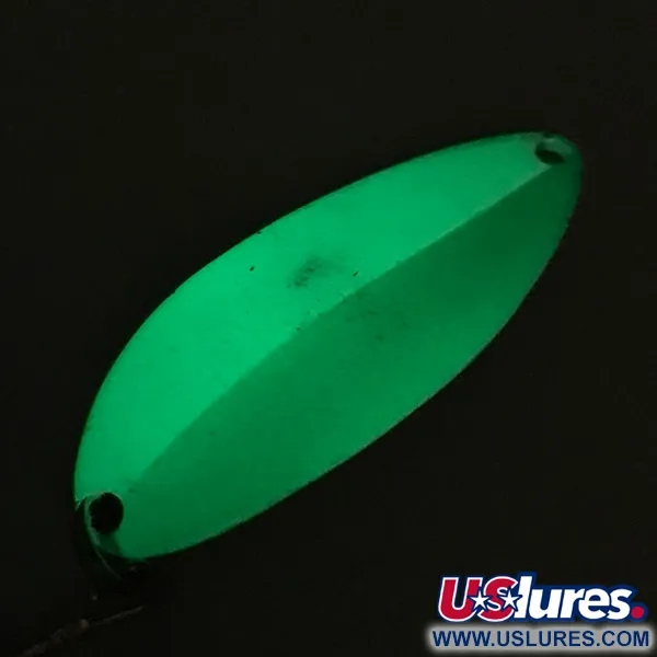 Cuillère Seneca Little Cleo Glow, Blanc/Vert/Nickel, 14g, Hula Girl, #5981