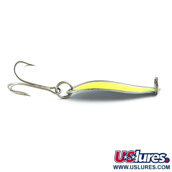 TODDCO Main liner UV Cuillère, Nickel/Chartreuse UV, 12.5g, #5995