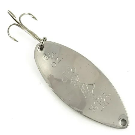 Seneca Little Cleo (Hula Girl) Glow Cuiller, Blanc/Vert, 21g, #5999