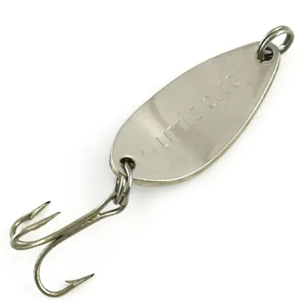 Seneca Little Cleo Cuillère, Nickel / Bleu, 5g, USA-Vintage, #6002