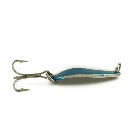 Seneca Little Cleo Cuillère, Nickel / Bleu, 5g, USA-Vintage, #6002