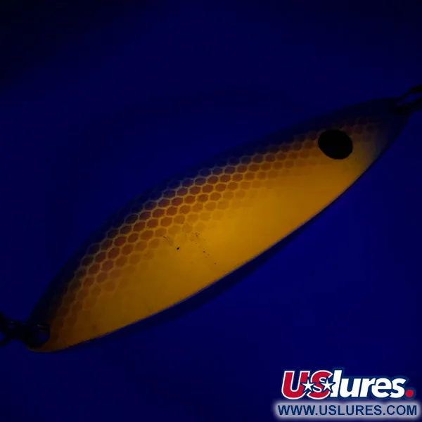 Red Eye Lures The Perfect Minnow Cuillère, Orange/Brun, 14g, UV, #6004