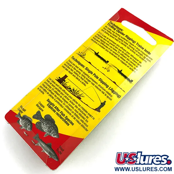 Johnson Crappie Buster UV Tube, Vert/Chartreuse, 4.5cm, UV, #6020