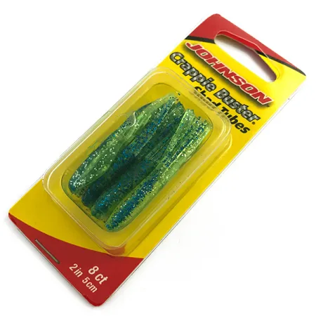 Johnson Crappie Buster Shad Tubes UV leurre souple