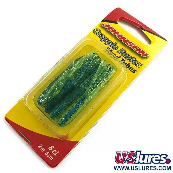 Johnson Crappie Buster Shad Tubes UV leurre souple