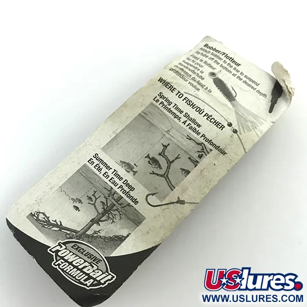 Berkley Atomic Pulse Tube leurre souple, Noir/Gris, 4cm, PowerBait #6022