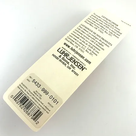 Luhr Jensen Hot Shot 40 Leurre, Caramel Red, 7g, Profond 3m, #6042