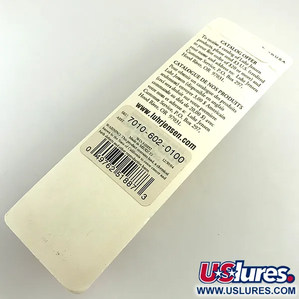 Luhr Jensen P.J.POP Leurre en bois artisanal