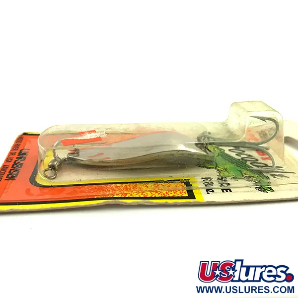 Krocodile Stubby Luhr Jensen Cuillère, Red / Nickel, 18g, Vintage, #6053