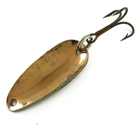 Acme Wonderlure Cuillère, Cuivre martelé, 4.5g, Vintage, #6058