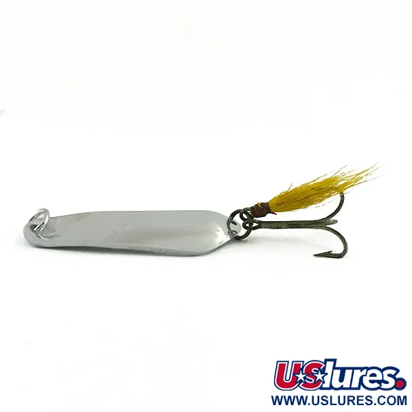 Pflueger Limper #4 Cuillère, Nickel / Jaune, 14g, Hameçon Triple, #6060