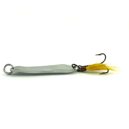 Pflueger Limper #4 Cuillère, Nickel / Jaune, 14g, Hameçon Triple, #6060