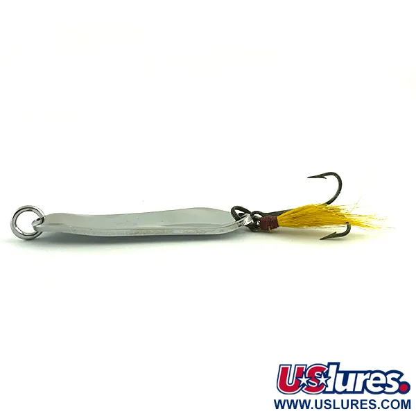 Pflueger Limper #4 Cuillère, Nickel / Jaune, 14g, Hameçon Triple, #6060