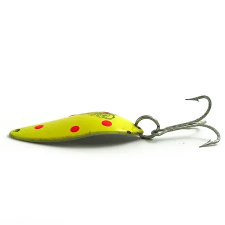 Eppinger Dardevle Devle Dog 7700 UV, Jaune/Rouge, 14g, Cuillère, #6075