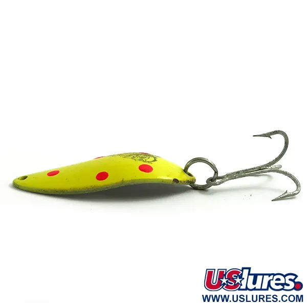 Eppinger Dardevle Devle Dog 7700 UV, Jaune/Rouge, 14g, Cuillère, #6075