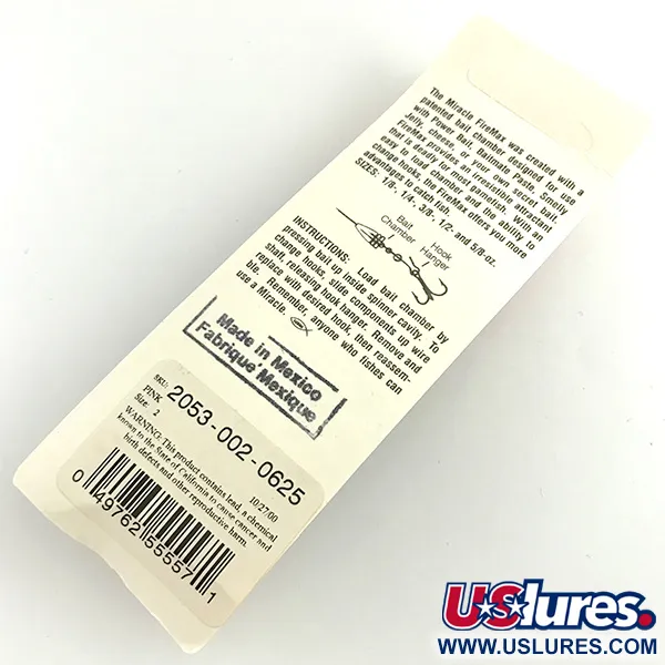 Luhr Jensen Fire Max Miracle 2 Cuillère, Nickel / Pink, 7g, Chambre, #6253