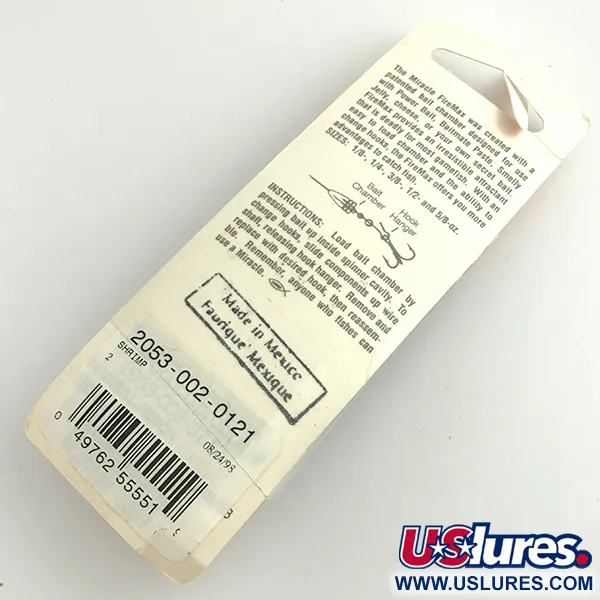 Luhr Jensen Fire Max Miracle 2 Cuillère, Rouge/Perle, 7g, #6080