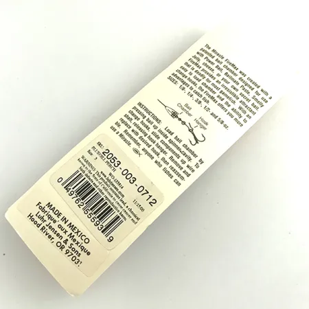 Luhr Jensen Fire Max Miracle 2 Cuillère, Or, 7g, Chambre, #6083