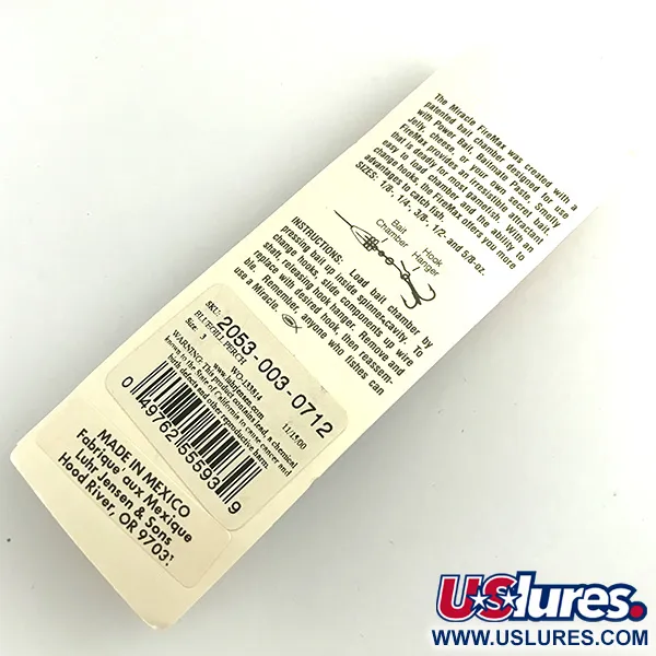 Luhr Jensen Fire Max Miracle 2 Cuillère, Or, 7g, Chambre, #6083