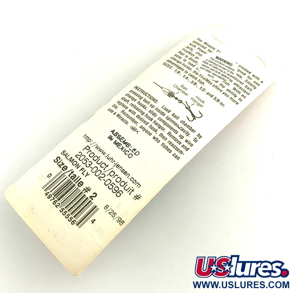 Luhr Jensen Fire Max Miracle 2 Cuiller, Or, 7g, chambre appât, #6121