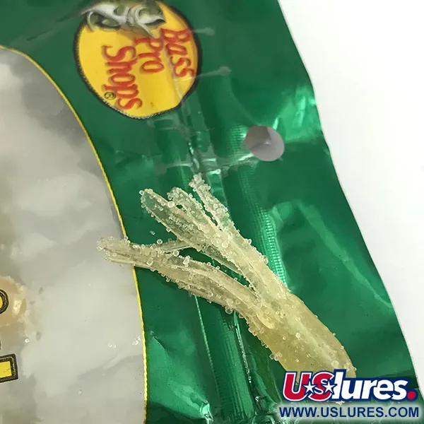 Bass Pro Shops Squermin' Squirts Tube, Blanc Glow, 3.5cm, Glow, #6094