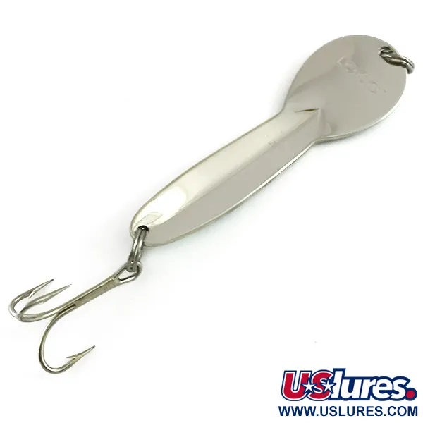 Glen Evans Loco 4 Cuillère, Nickel / Vert, 23g, Vintage, #6110