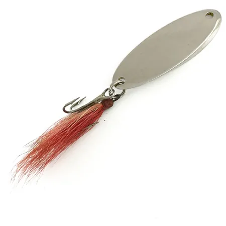 Weber MrChamp Cuillère, Nickel, 21g, Hameçon garni, #6130