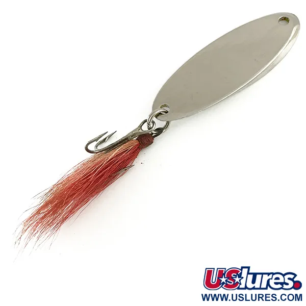 Weber MrChamp Cuillère, Nickel, 21g, Hameçon garni, #6130