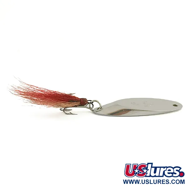 Weber MrChamp Cuillère, Nickel, 21g, Hameçon garni, #6130