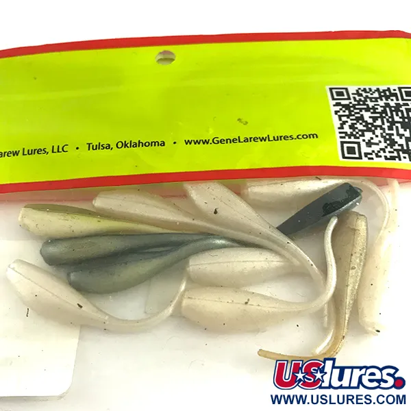 Bobby Garland Baby Shad Leurre Souple, Blanc/Gris/Vert, 5cm, UV, #6146