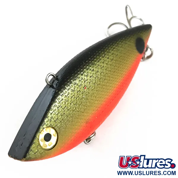 Cotton Cordell Lipless TH Vibrant, Vert/Orange, 14g, Écailles Or, #6150