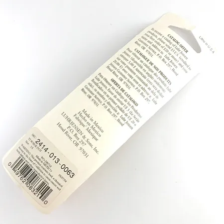 Luhr Jensen Shyster Cuiller, Jaune/Or/Holo, 9g, Plume, #2414-013-0063