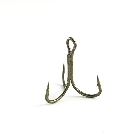Gamakatsu Treble Hooks #6 Hameçons Triples, Bronze, EWG, #6162