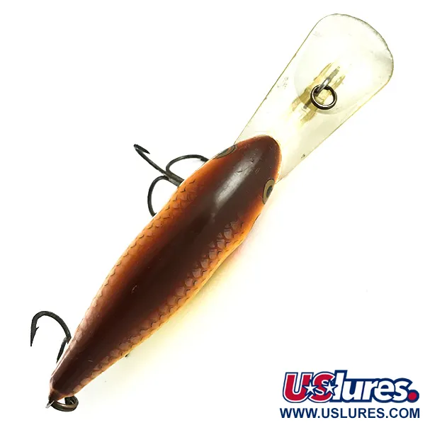 Rapala Risto Rap Poisson-nageur, Yellow / Brown, 16g, UV, #6163