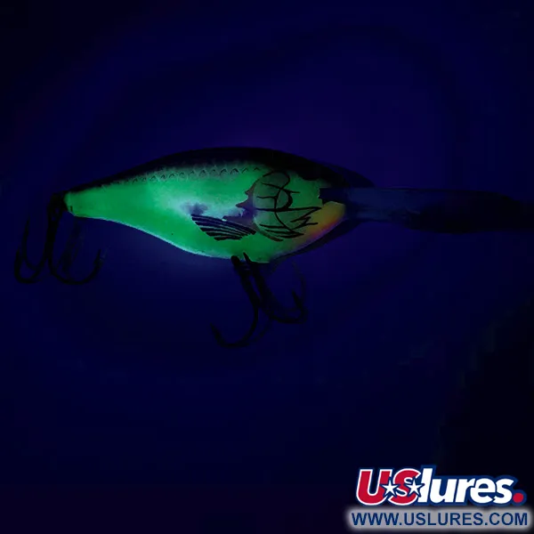 Rapala Risto Rap Poisson-nageur, Yellow / Brown, 16g, UV, #6163